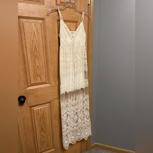 Lace dress with slip from Dainty Hooligan